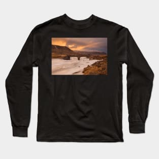 Hvalfjordur, Whale Fjord, Iceland Long Sleeve T-Shirt